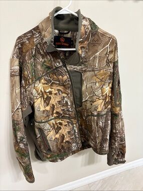 Men’s Realtree Game Winner Realtree Camo Utility Jacket - XL